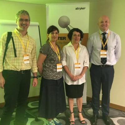 2018 Curs artroplastia soldului cimentat - tehnica EXETER - Dr. Rodica MARINESCU  impreuna cu Dr. Matt WILSON, Dr. Iozefina BOTEZATU si Dr. Dan LAPTOIU